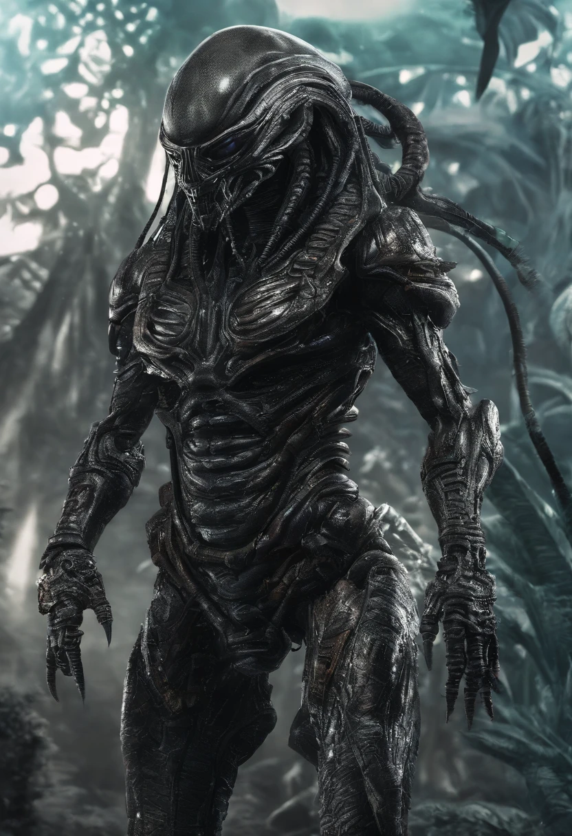 Action Figure, scs, happy alien in dynamic action pose, front view, medium shot, bokeh, masterpiece, highly detailed, trending on artstation, rik <lora:Prdr_V1_5-000135:0.5:lbw=ALL:stop=20>a human-like synthetic person with mechanical body stand in a dark room, yos, plastic collectable action figure, collectable toy action figure