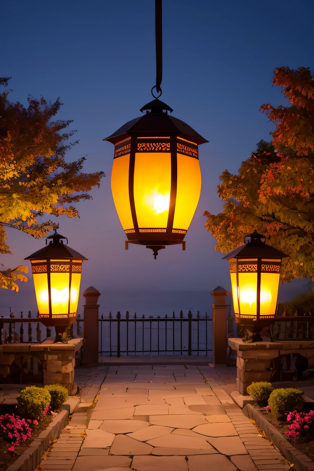 lantern halloween no people