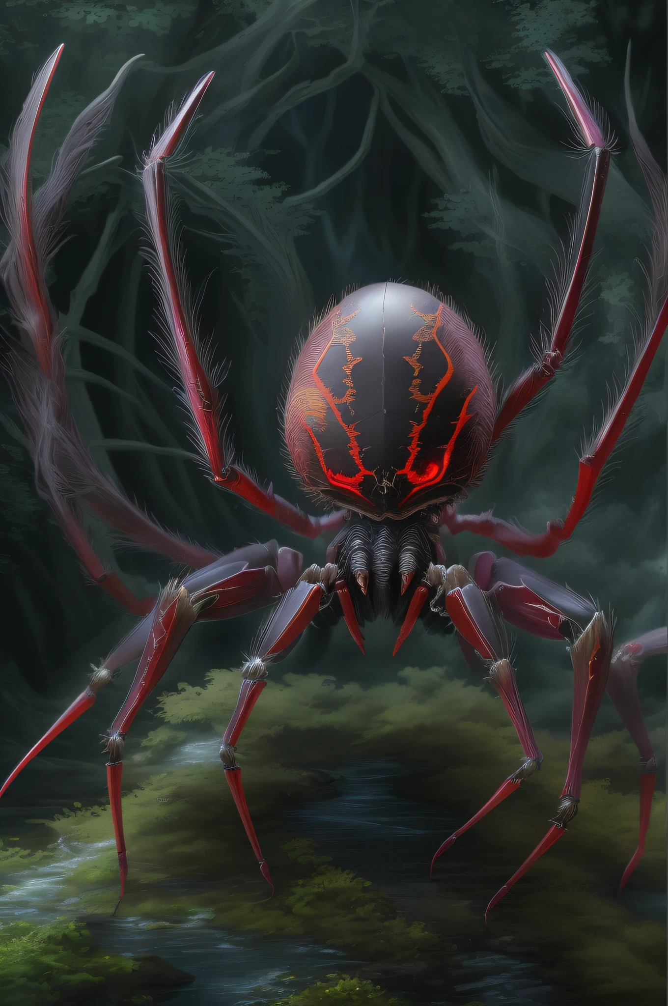 elemental creature, arachnoid muscledrip