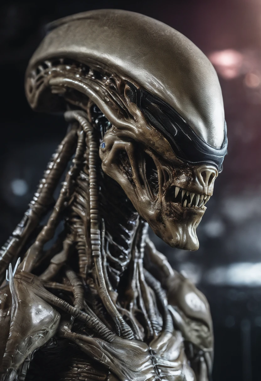 Alien Predator,whole body display,delicate picture