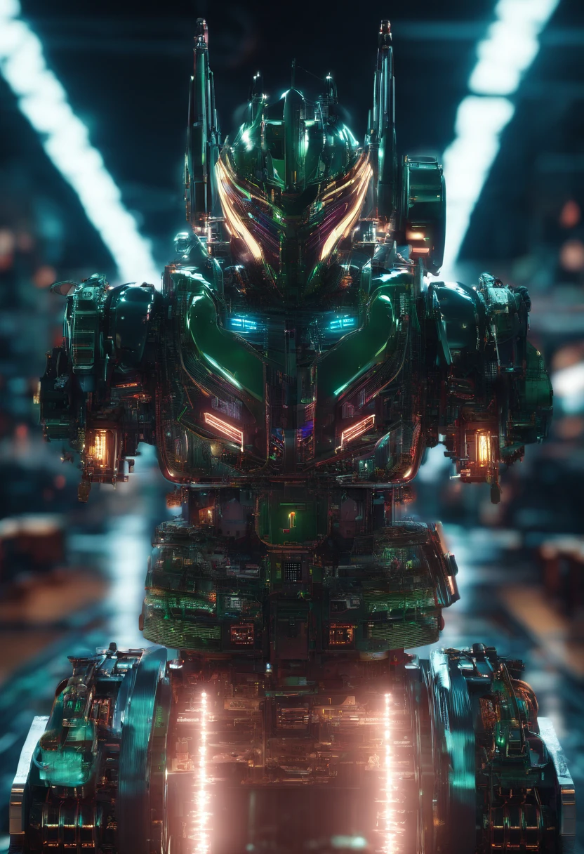Kamen Rider,broccoli , Science fiction, Front view, sense of science and technology, C4D, OC renderer, illusory engine, High detail, industrial design, 8K HD, Studio light, Retro