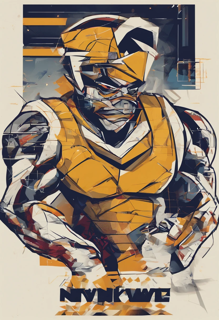(nvinkpunk:1.3) (snthwve style:0.4), Rugby players、well-muscled、Tough Boys、anthro、Lightwave、Convoluted、ighly detailed