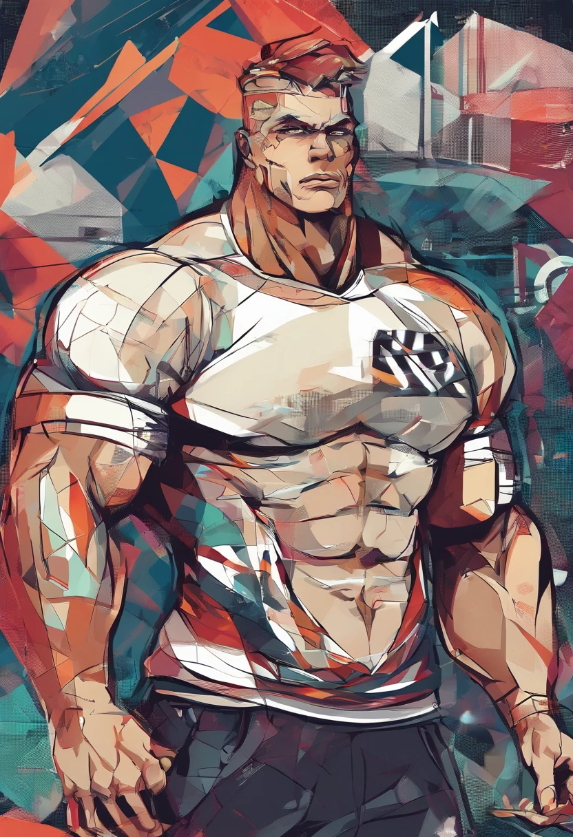 (nvinkpunk:1.3) (snthwve style:0.4), Rugby players、well-muscled、Tough Boys、anthro、Lightwave、Convoluted、ighly detailed