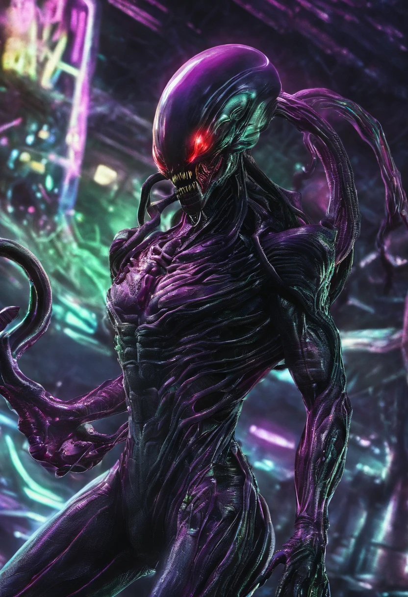 black and purple tiger shark, commission for high res, weirdcore voidpunk fursona, pov furry art, commission art,male anthro dragon, oc commission, dragon vore art, commission, vore art, thick smooth thighs, faired skin, fullbody commission for, latex, black penis, male goo anthro tiger shark, sucking own penis, purple cum, wrapped in slime tentacles, mouth open, slime tentacle tongue, tongue out, black slime tentacles in ass, black slime tentacles in mouth, black slime tentacles in penis, dripping goo