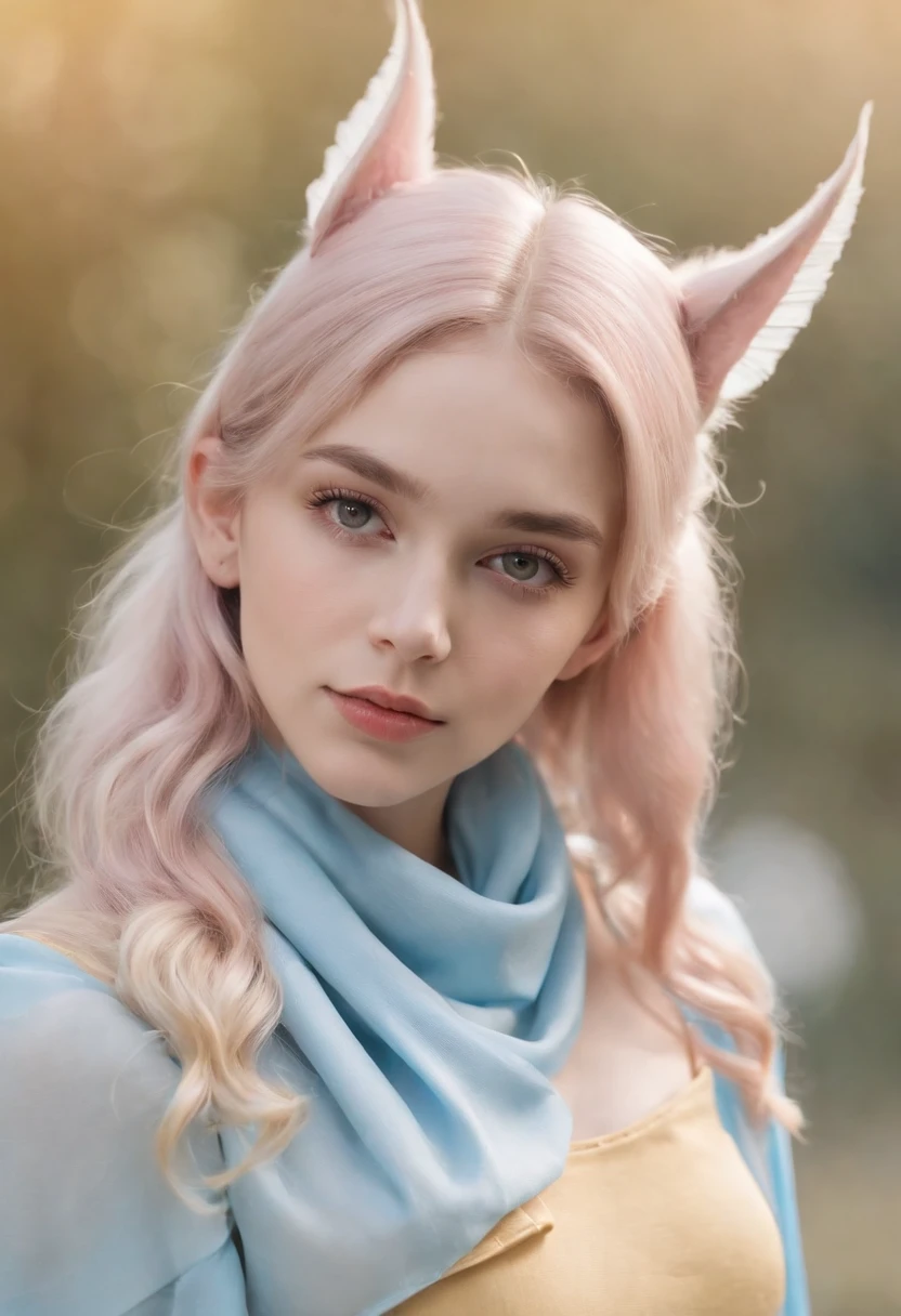 closeup, face, detailed eyes,
(freckles, top, messy hair:1.1), (gold eyes:1.2),
pink hair, long hair,
robe,
beautiful woman, majesty, castle,
cinematic, masterpiece, detailed, extreme details, extreme res, lighting,
1girl, animal ears, shiny hair, shiny, shiny skin, shiny clothes, realistic, (photorealistic:1.1)
<lora:DI_belle_delphine_sdxl_v1:1> Belle Delphine