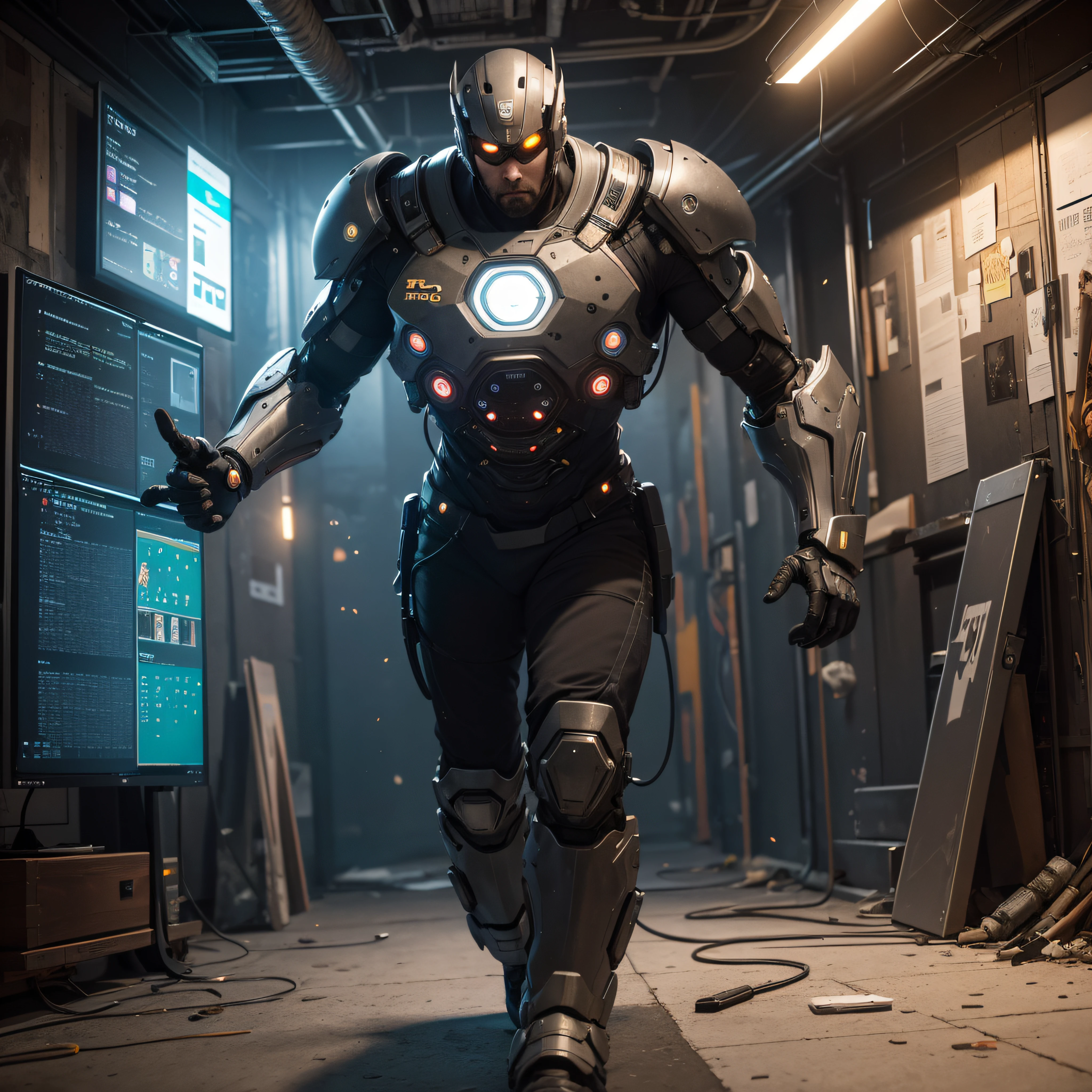 ((calidad superior)), ((obra maestra)), ((realista)), (Los detalles), (fotorrealista:1.5), puppet, marioneta de nadera humanoides tendidos en un piso de concreto, Science-Fiction, HDR, Trazado de rayos, NVIDIA RTX, Los ultra-Highres, Irreal 5, Sub-Surface Scatterring, PBR texturizado, Post-procesamiento, Anisotropic filtering, Profundidad de campos, maximum sharpness and sharpness, Regla de los tercios、8K RAW、(Luminescent Particles:1.4)、(super-detailed CG、Unidad 8k Fondos de pantalla、lighting like a movie、destello de lente、foco nítido、Arte cyberpunk、arquitectura cyberpunk