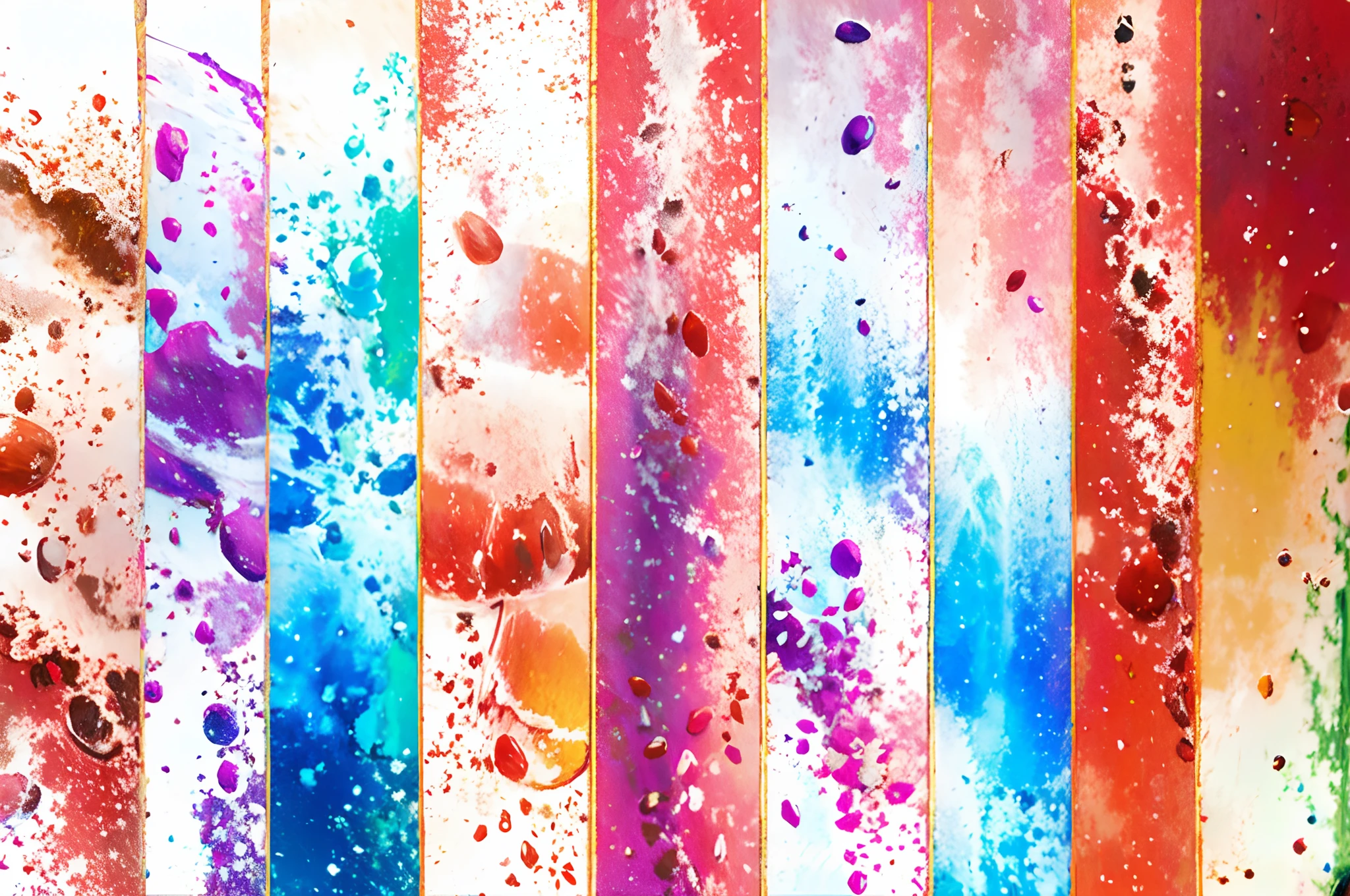 Colorful Stick Ice、Beautiful fece、Summer