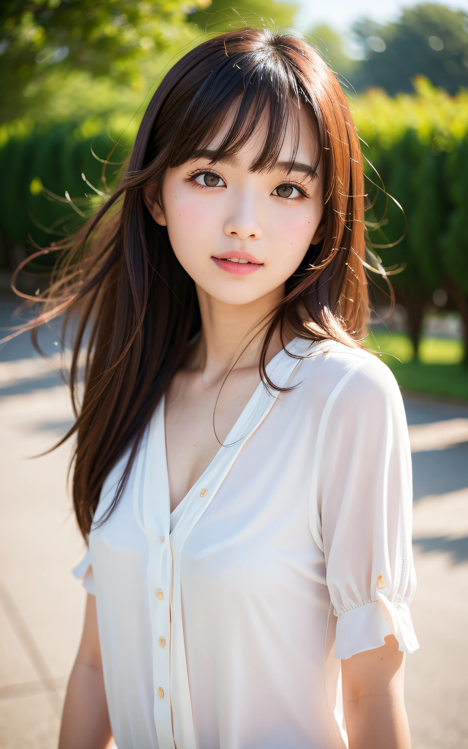 ((realistic lighting、highest quality、8k、master masterpiece:1.3))、clear focus:1.2、 baby、perfect body beauty:1.4、slim abs:1.1、as a whole human body、((dark brown hair、big breasts are visible:1.3))、(acceleration:1.4)、(exterior、night:1.1)、waikiki beach、Fireworks display、Palm tree、narrow side、fine eyes、double eyelid、fashion model pose、floating hair、T-shirt、meanwhile、hanguo、smile