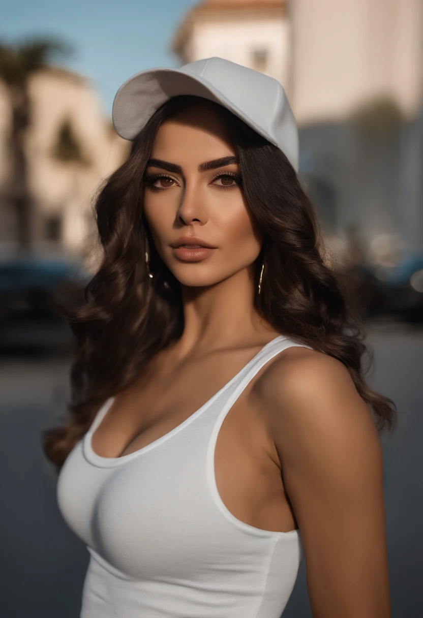 Home
Studio
Model
Personal
Generate
L
Lexis Jerry
Gabriele Ribeiro
((realistic lighting, best quality, 8k, master part: 1.3)), Clear focus: 1.2, 2Menina, figura perfeita: 1.4, ((cabelo curto bob)), (White tank top and high-waisted black jeans and a white sneaker: 1.4), , Cara super fina, Olhos Finos, double eyelids, Woman is posing seductively while wearing cap on street, inspired by Gina Pellón, instagram, Tachisme, Violeta Myers, Lorena Avarez, olivia culpo, Alanis Guillen, Parece Laura Barriales, Sofia Mudd, curtido ameera al taweel, mulher iraniana bonita, imagem de corpo inteiro