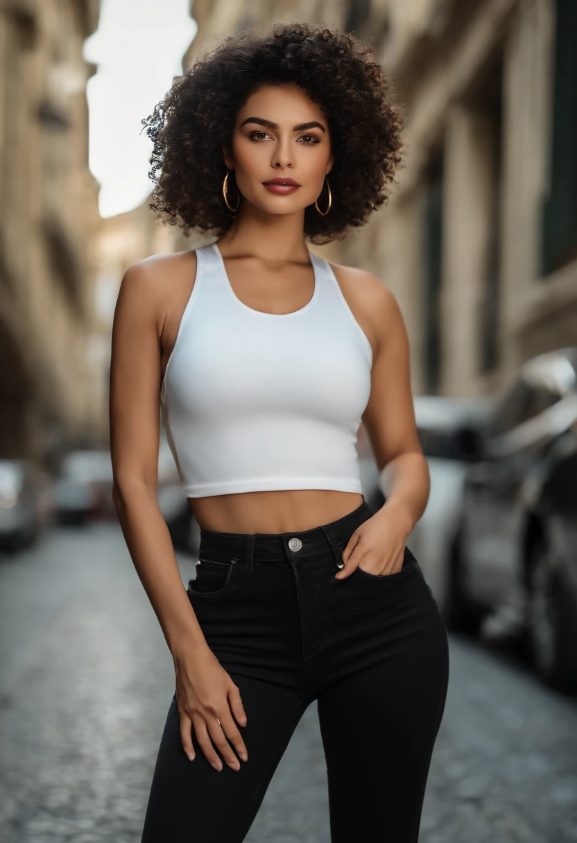 Home
Studio
Model
Personal
Generate
L
Lexis Jerry
Gabriele Ribeiro
((realistic lighting, best quality, 8k, master part: 1.3)), Clear focus: 1.2, 2Menina, figura perfeita: 1.4, ((cabelo curto bob)), (White tank top and high-waisted black jeans and a white sneaker: 1.4), , Cara super fina, Olhos Finos, double eyelids, Woman is posing seductively while wearing cap on street, inspired by Gina Pellón, instagram, Tachisme, Violeta Myers, Lorena Avarez, olivia culpo, Alanis Guillen, Parece Laura Barriales, Sofia Mudd, curtido ameera al taweel, mulher iraniana bonita, imagem de corpo inteiro