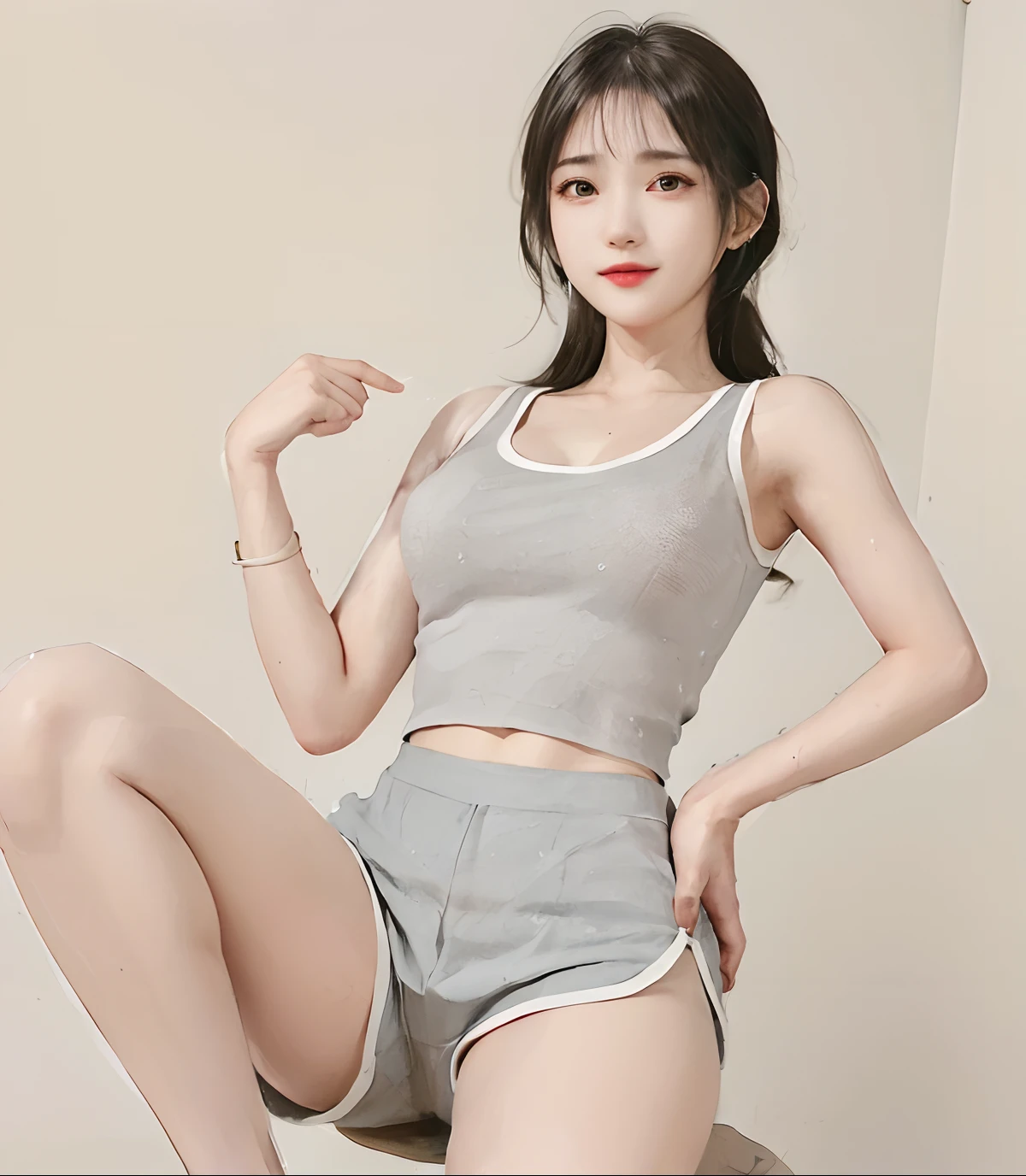 stechu,(white background:1.4), ((tachi-e)), original,(illustration:1.1),(best quality),(masterpiece:1.1),(extremely detailed CG unity 8k wallpaper:1.1), (colorful:0.9),(panorama shot:1.4),(solo:1.2), (ink splashing),(color splashing),((watercolor)), clear sharp focus,{ 1girl standing },((korean style )),flower background,outdoors,rocks, looking at viewer, make happy expressions,soft smile,pure,beautyfull detailed face and eyes,beautyfull intricacy clothing decorative pattern details, black hair,black eyes,colorwater,super huge breast,(P cup),breast looming,showing breast