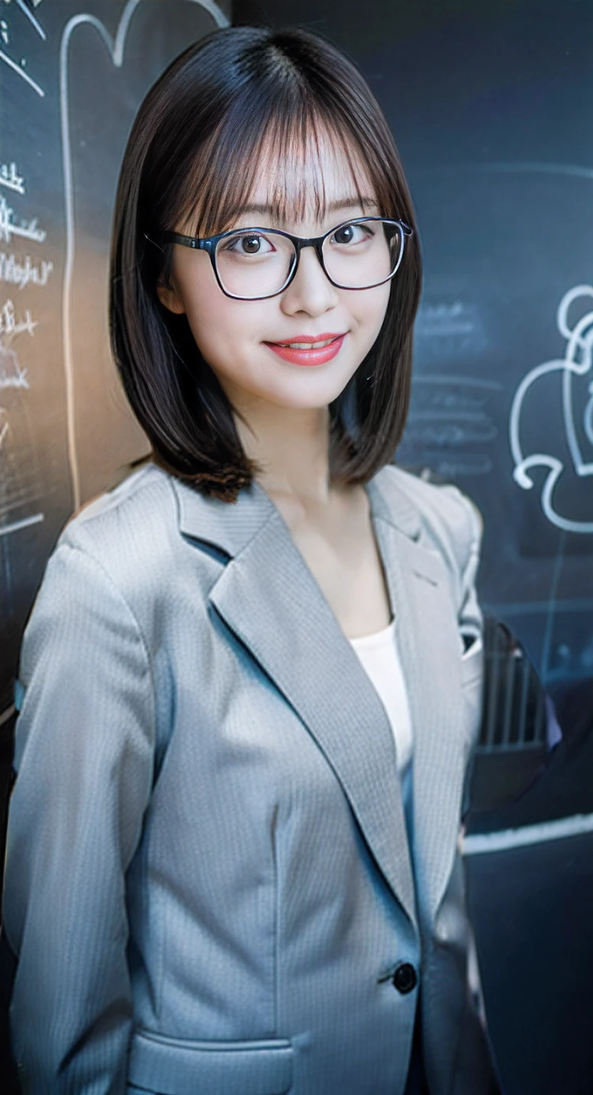 Gray suit