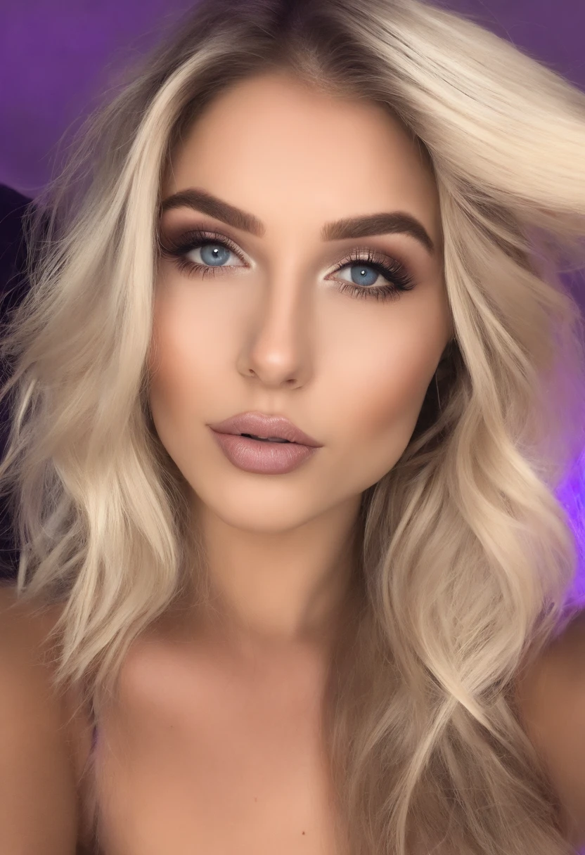 Woman with matching tank top and panties, Sexy girl with blue eyes, portrait sophie mudd, portrait corinna kopf, blonde hair and large eyes, Selfie einer jungen Frau, Augen im club Violet Myers, ohne Make-up, Natural makeup, Blick direkt in die Kamera, Gesicht mit Artgram, dezentes Make-up, Stunning full body shot, club, Spaltung