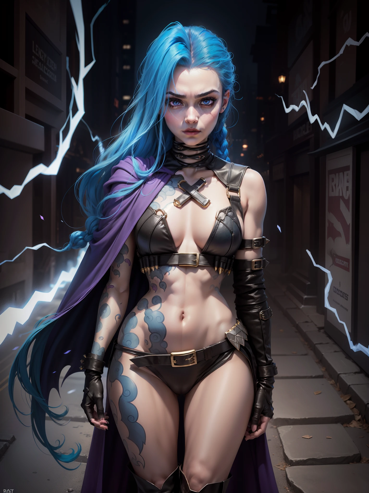 (New York: 1.5), (time square 1.5), Raven, whose real name is Rachel Roth, is a DC Comics character known for being a member of the Teen Titans. She has a distinct physical appearance and attire, which reflect her mystical nature and supernatural powers. Here is a detailed description of her physical appearance and clothing:
Physical appearance:
Skin Color: Raven has pale, white skin, which sets her apart from many other DC Comics characters.
hair: her hair is long and dark, usually black or dark blue. It is smooth and can be seen covering part of her face.
Eye: The raven's eyes are one of her most distinctive features. They are usually portrayed as large, bright violet or blue eyes, which reflect their alien heritage.
Height and Physical Shape: She is a woman of average height, with a slender, athletic figure, although she usually wears clothing that covers her from head to toe.
Typical clothes:
The raven costume is dark and mysterious, Dark blue cloak: She wears a long dark blue cloak and hood that covers most of her body. This cloak is an iconic feature of her appearance and is often used to hide her face and body from direct light.
high collar: The cloak has a high collar that is pulled up, usually covering the chin and part of the face.
Belt and Buckle: Raven usually wears a belt with a gothic-style buckle, which accentuates her outfit.
Boots: She wears tall boots that match the color of her cloak, often with decorative details.
Gloves: Her gloves are usually long and match the rest of her attire, (slender body: 1.5), (minimum clothing: 1.5), (large breasts: 1.3), (hanging breasts: 1.5), (disproportionate breasts: 1.4) , (realism:1.5), (Realisitc:1.4), (Absurdity:1.4), 8k, ultra-detailed, detailed handsome man, (only:1.4) , 1girl, (Viewer facing:1.2), Intricate body details, (Curvy:1.3),(short:1.3)
