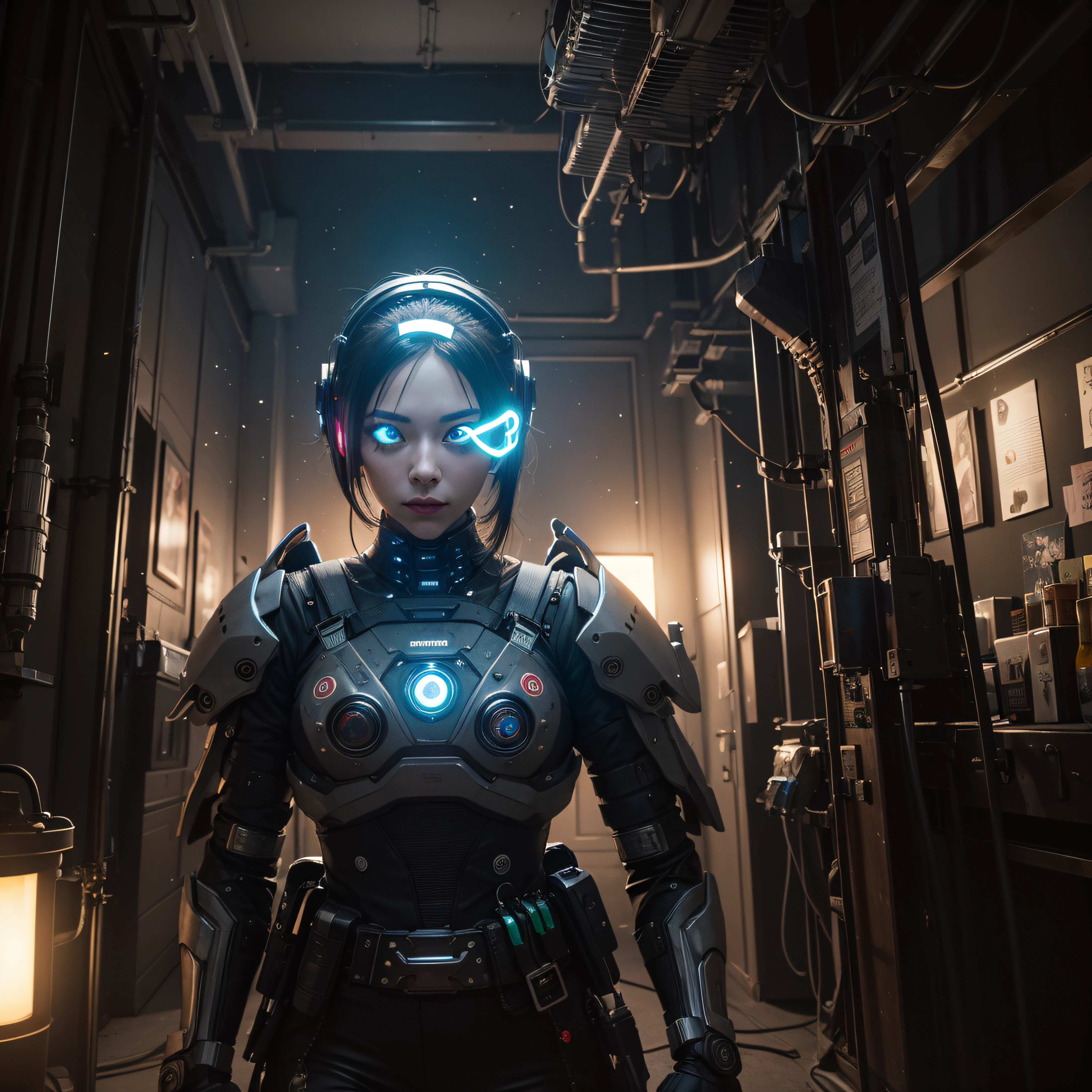 ((calidad superior)), ((obra maestra)), ((realista)), (Los detalles), (fotorrealista:1.5), puppet, marioneta de nadera humanoides tendidos en un piso de concreto, Science-Fiction, HDR, Trazado de rayos, NVIDIA RTX, Los ultra-Highres, Irreal 5, Sub-Surface Scatterring, PBR texturizado, Post-procesamiento, Anisotropic filtering, Profundidad de campos, maximum sharpness and sharpness, Regla de los tercios、8K RAW、(Luminescent Particles:1.4)、(super-detailed CG、Unidad 8k Fondos de pantalla、lighting like a movie、destello de lente、foco nítido、Arte cyberpunk、arquitectura cyberpunk