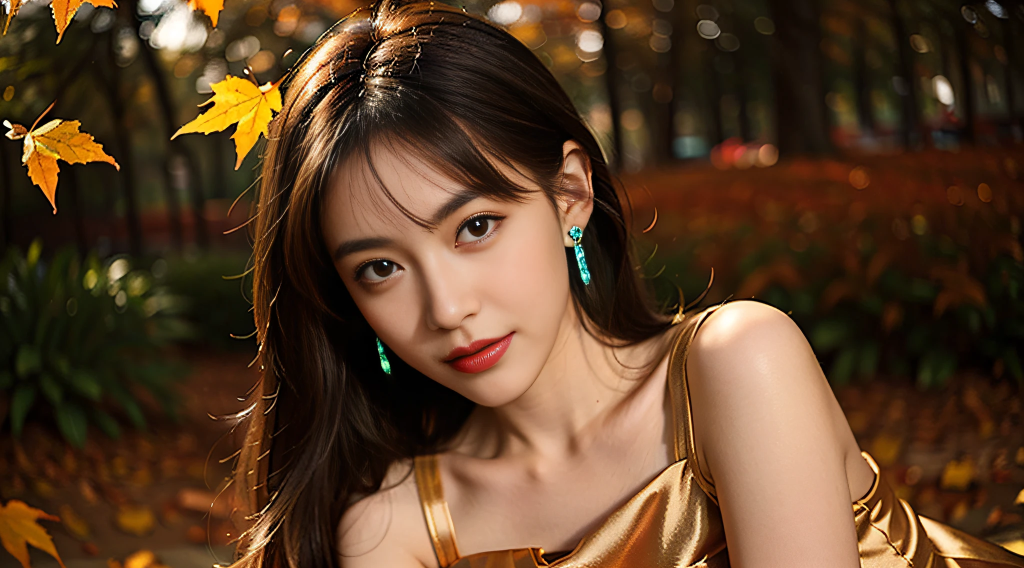 a beautiful smiliing girl bring birthday cake realistic details 4k high resolutions