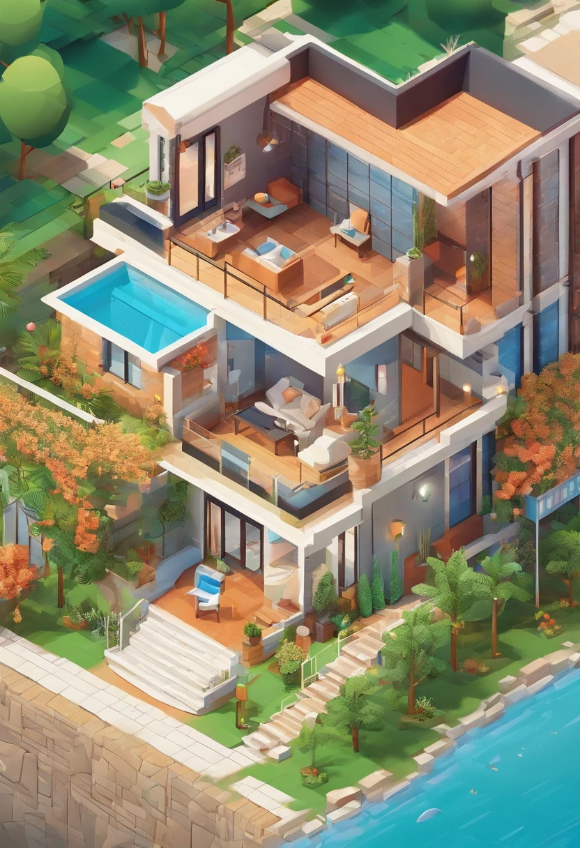 modern-formal cozy house