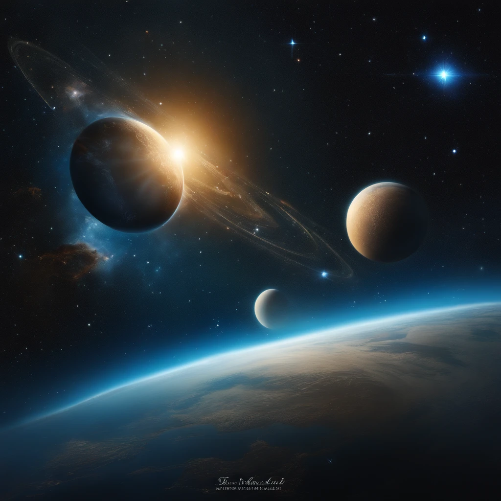 Best quality, Masterpiece, 超高分辨率, (photograph realistic:1.4), surrealism, Dream-like,fusionart, Star Armor,Constellations twinkle , The small universe burns, Blue energy