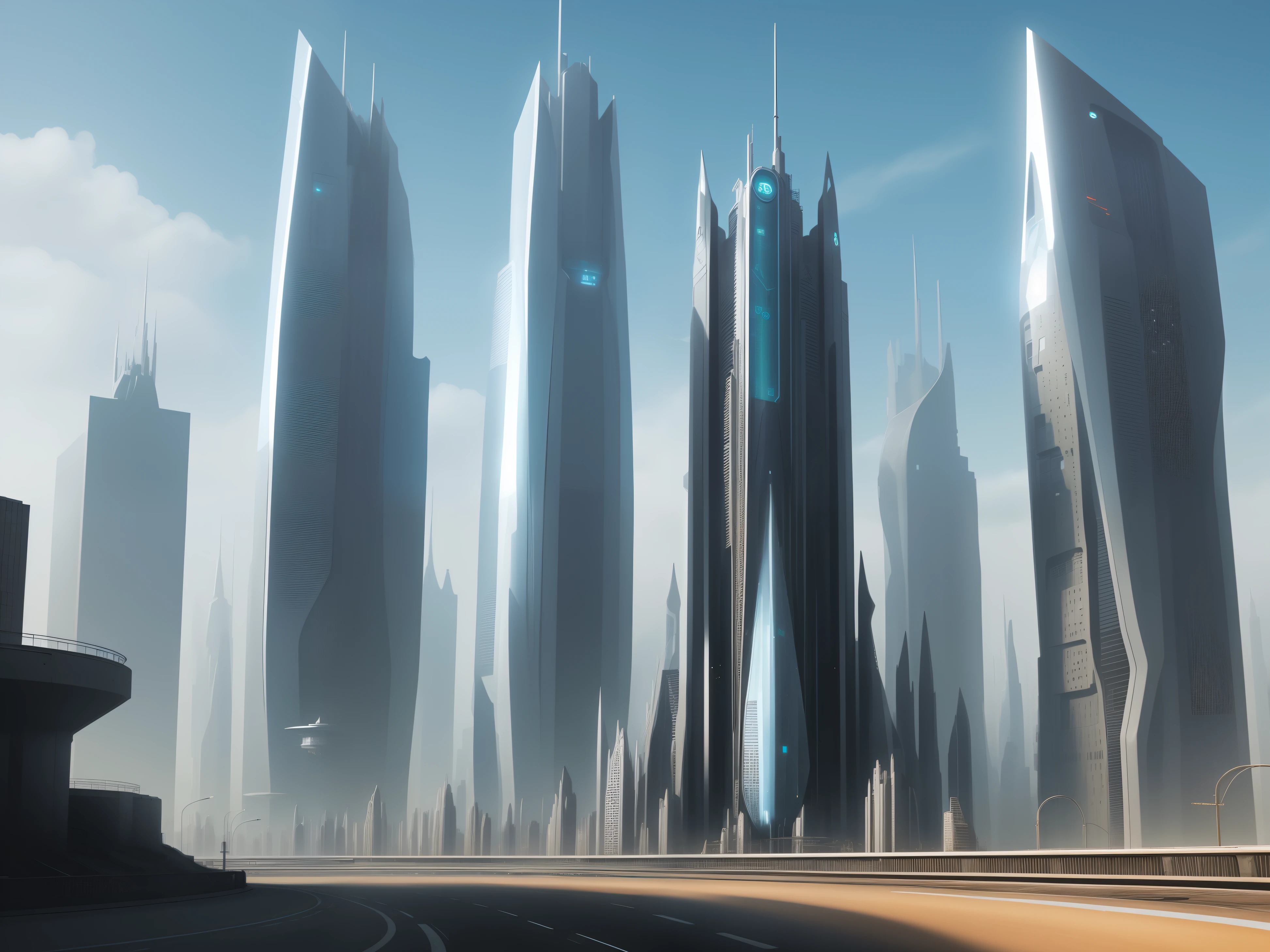 Futuristic city