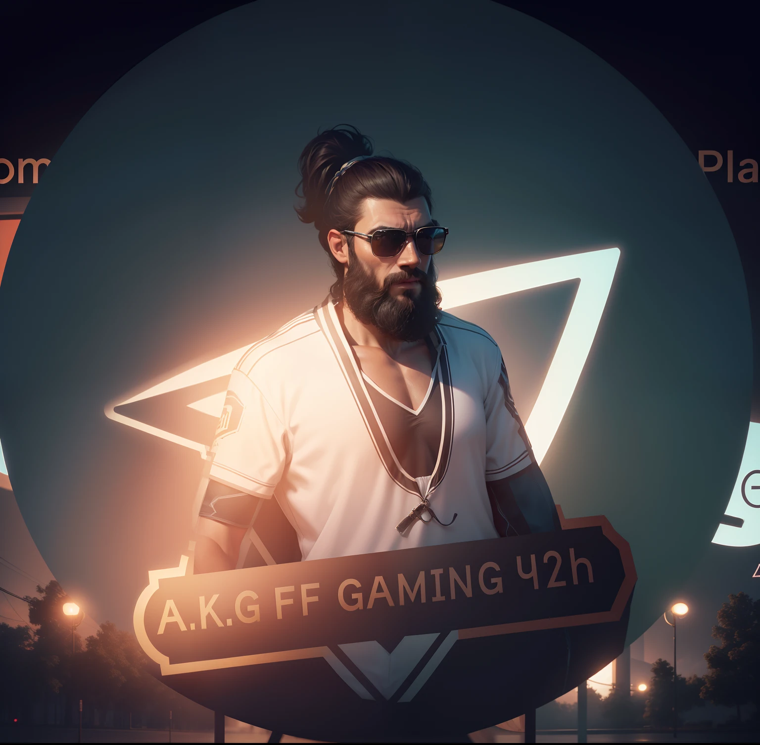Change font style change background realistic, 8k ultra realistic