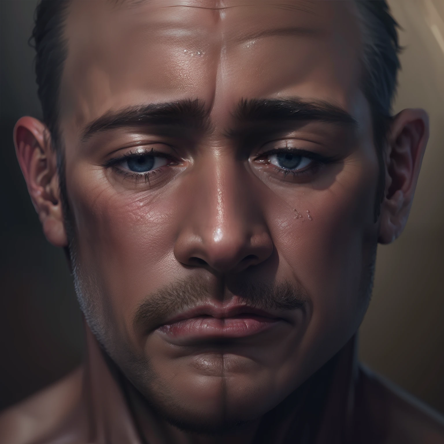 Homem,40 anos,Rezando,triste,Teary,Realismo,8k