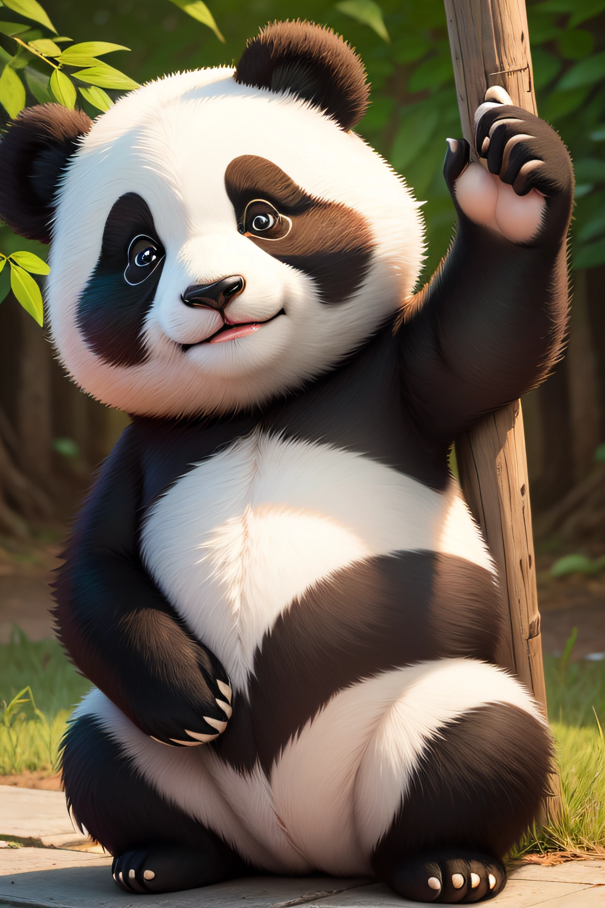 cute panda