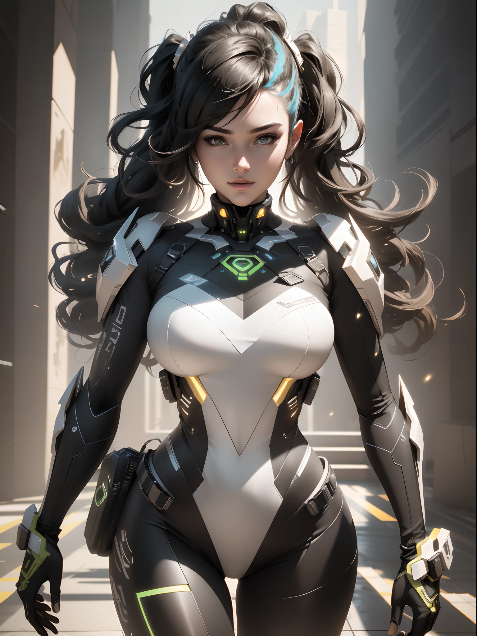 ((Best quality)), ((masterpiece)), (detailed:1.4), 3D, an image of a beautiful cyberpunk female with thick voluminous hair,light particles, pure energy chaos antitech,HDR (High Dynamic Range),Ray Tracing,NVIDIA RTX,Super-Resolution,Unreal 5,Subsurface scattering,PBR Texturing,Post-processing,Anisotropic Filtering,Depth-of-field,Maximum clarity and sharpness,Multi-layered textures,Albedo and Specular maps,Surface shading,Accurate simulation of light-material interaction,Perfect proportions,Octane Render,Two-tone lighting,Wide aperture,Low ISO,White balance,Rule of thirds,8K RAW