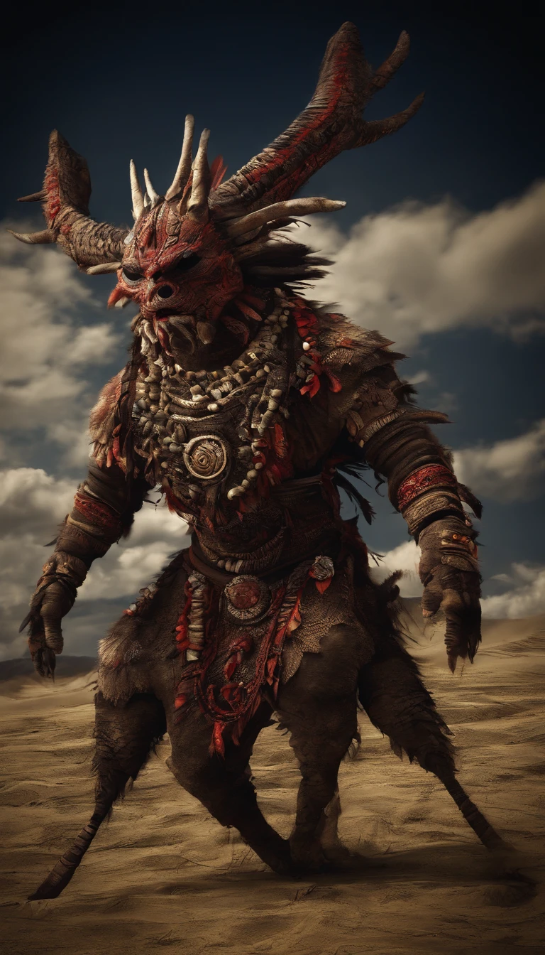 Strange beasts in a fantasy world,Blood,Covered with thick spikes,Moon Night,中景 the scene is,Full body like, highly detailed surreal vfx,oc rendered,Shot with 70 mm - AR 16:9 --q 2 --s 1000