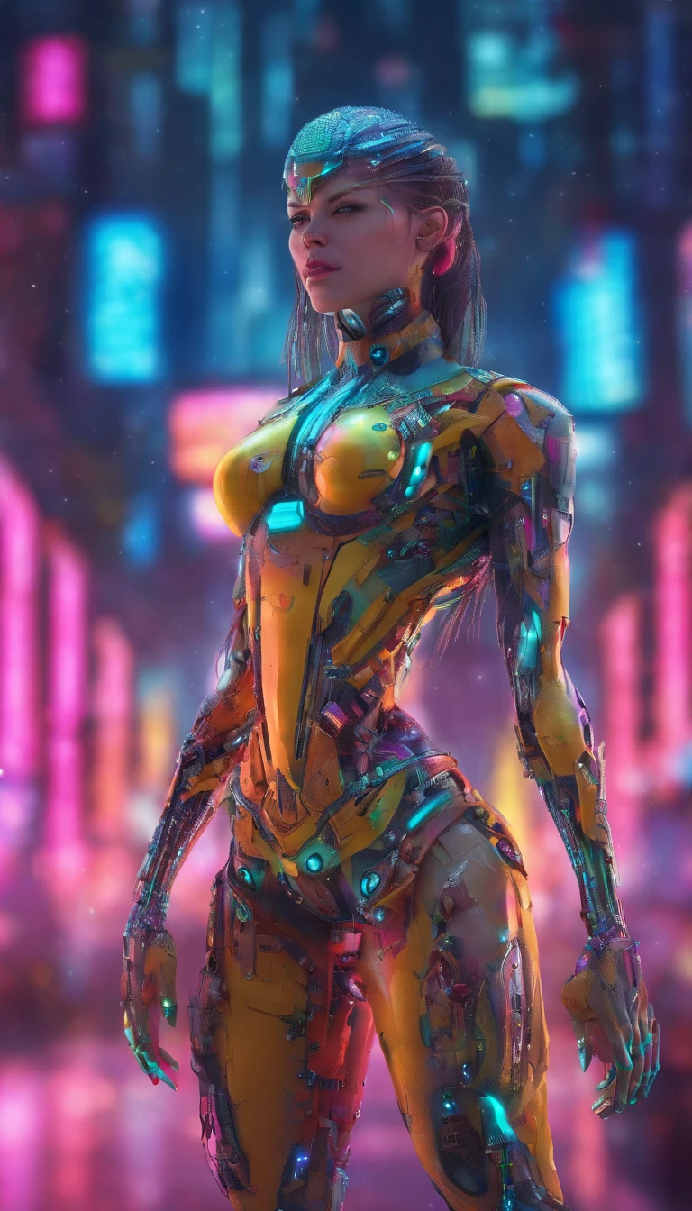 Capture her body from head to toe,(Best quality,4K,high resolution,Masterpiece:1.2),Ultra-detailed,(Realistic,Photorealistic,photo-realistic:1.37),Tall and strong woman, Perfect face, barely clothed,
Muscular body, Towering cornfield in the background, Unbelievably exaggerated proportions, Huge hourglass figure, Huge and exaggerated rear, Full body mechanical jewelry, iintricate、immaculately detailed, Capture her entire body from head to toe.
