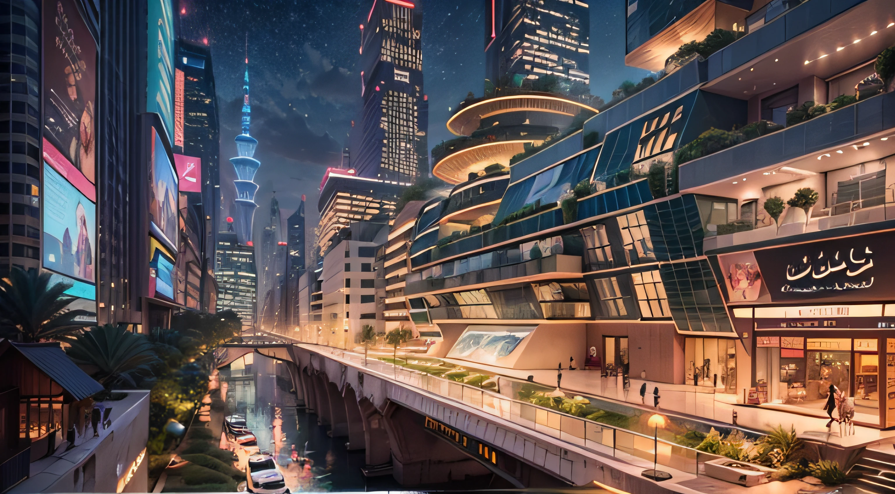 In the midst of a bustling cityscape, An iconic giant pyramid-style high-tech building, Its architectural marvels are enhanced in a futuristic style. The city is full of life,Full of life。,Full of life。,Full of life。,Full of life。,Full of life。,Full of life。,Full of life。,Full of life。,Full of life。,Full of life。,Full of life。,Full of life。,Full of life。,Full of life。,Full of life。,Full of life。,Full of life。,Full of life。,Full of life。,Full of wealth。,Full of luxury。,Full of technology。。, State-of-the-art technology blends seamlessly with traditional Arabian luxury urban structures. This stunning work of art, Wear a gorgeous Arabic burqa,Arabian beauty covered in a golden veil,Standing on Balcony,Watch the magnificent city use Pixai to bring powerful AI models to life, Show the limitless creativity and possibilities of our imagination. Experience the future of the cityscape at Pixai,Immerse yourself in a visionary world of art,(Heavy traffic,(Robots walking down the street))