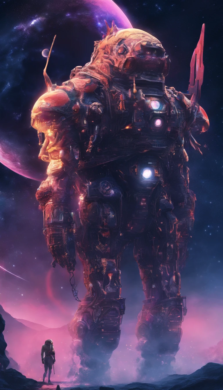 Strange beasts in a fantasy world，Blood，Covered with thick spikes，Moon Night，中景 the scene is，Full body like， highly detailed surreal vfx，oc rendered，Shot with 70 mm - AR 16:9 --q 2 --s 1000