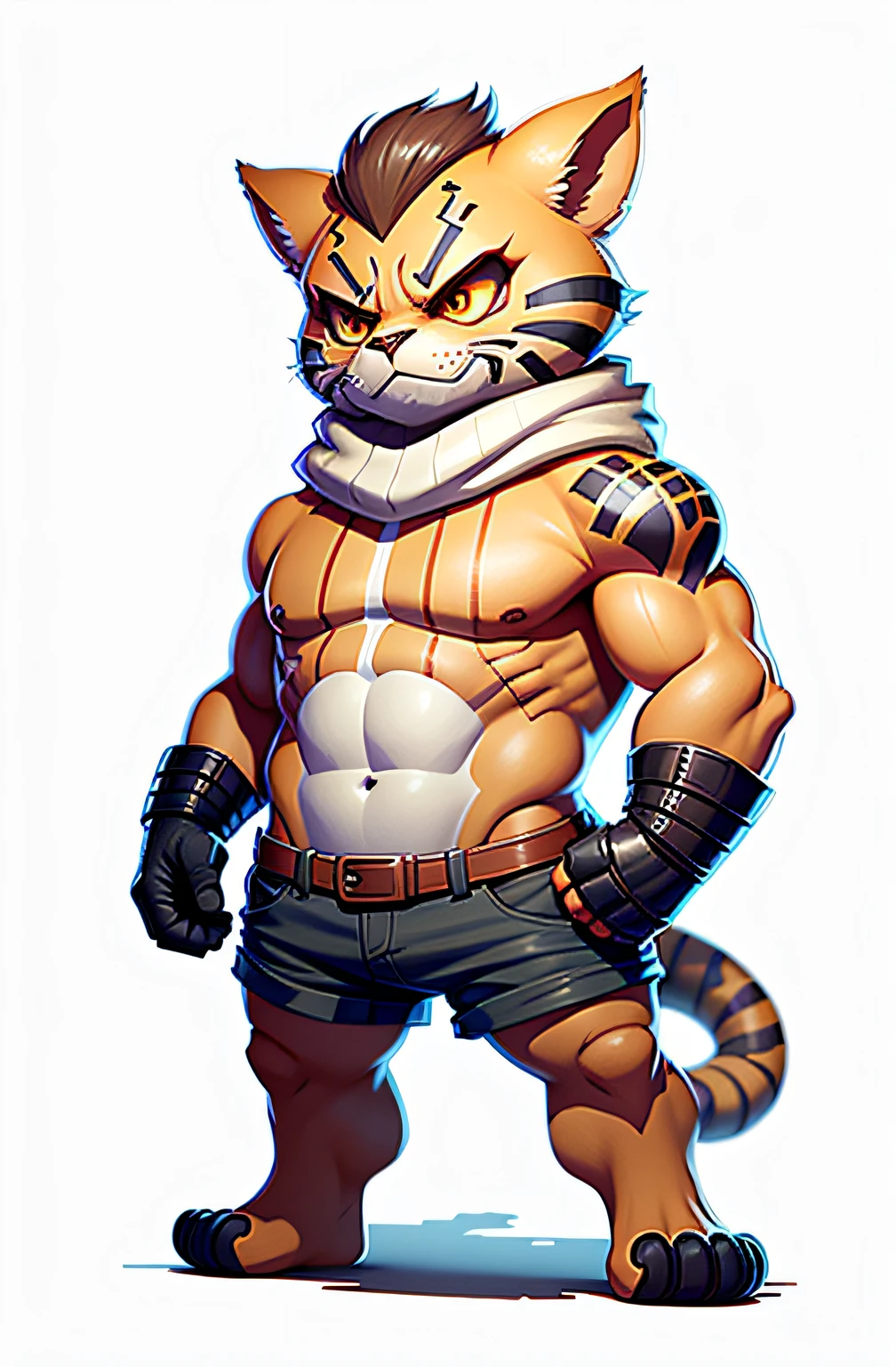 score_9, score_8_up, score_7_up, score_6_up, score_5_up, score_4_up BREAK furry, furry_art, furry_artwork, source_furry, uploaded_on_e621, uploaded_on_danbooru, uploaded_on_pixiv BREAK barcode tattoos on the body, solo, extremely young, shota, shotacon, cub, skinny, slim, thin, cute, white cheetah, cheetah tail, cute young cheetah face, white android skin, short messy spiky white hair, nude, talking, black mouth, glowing blue robot eyes, hard nipples, erect white penis with foreskin, erection, white foreskin, leaking precum, robot, android, (broken neck:1.2, broken chest:1.2, broken belly:1.2, broken arms:1.2, damaged legs:1.2), glowing blue mechanical parts, glowing blue mechanical components, in a jungle, jungle background, angry, angry expression, looking around, looking away, fight, fighting, fighting pose, action pose, BREAK good quality, best quality, high quality, high definition, hd, 4k, 8k, masterpiece, good proportion, perfect proportion, good anatomy, perfect anatomy