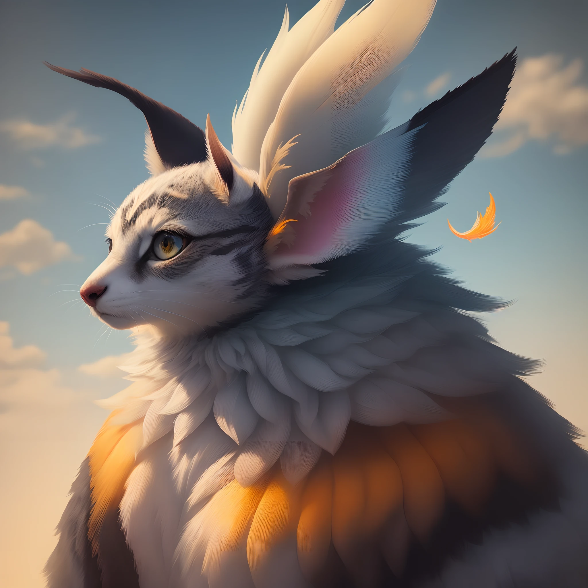 pintura de uma coruja com um olho brilhante e um fundo preto, Arte digital altamente detalhada em 4k, bela arte digital, Grande arte digital com detalhes, arte digital altamente detalhada, arte digital altamente detalhada, arte digital altamente detalhada, Arte digital detalhada em 4k, Arte digital alucinante, lindo arte digital, Coruja Radiante, coruja incandescente, arte digital extremamente detalhada, bela arte digital