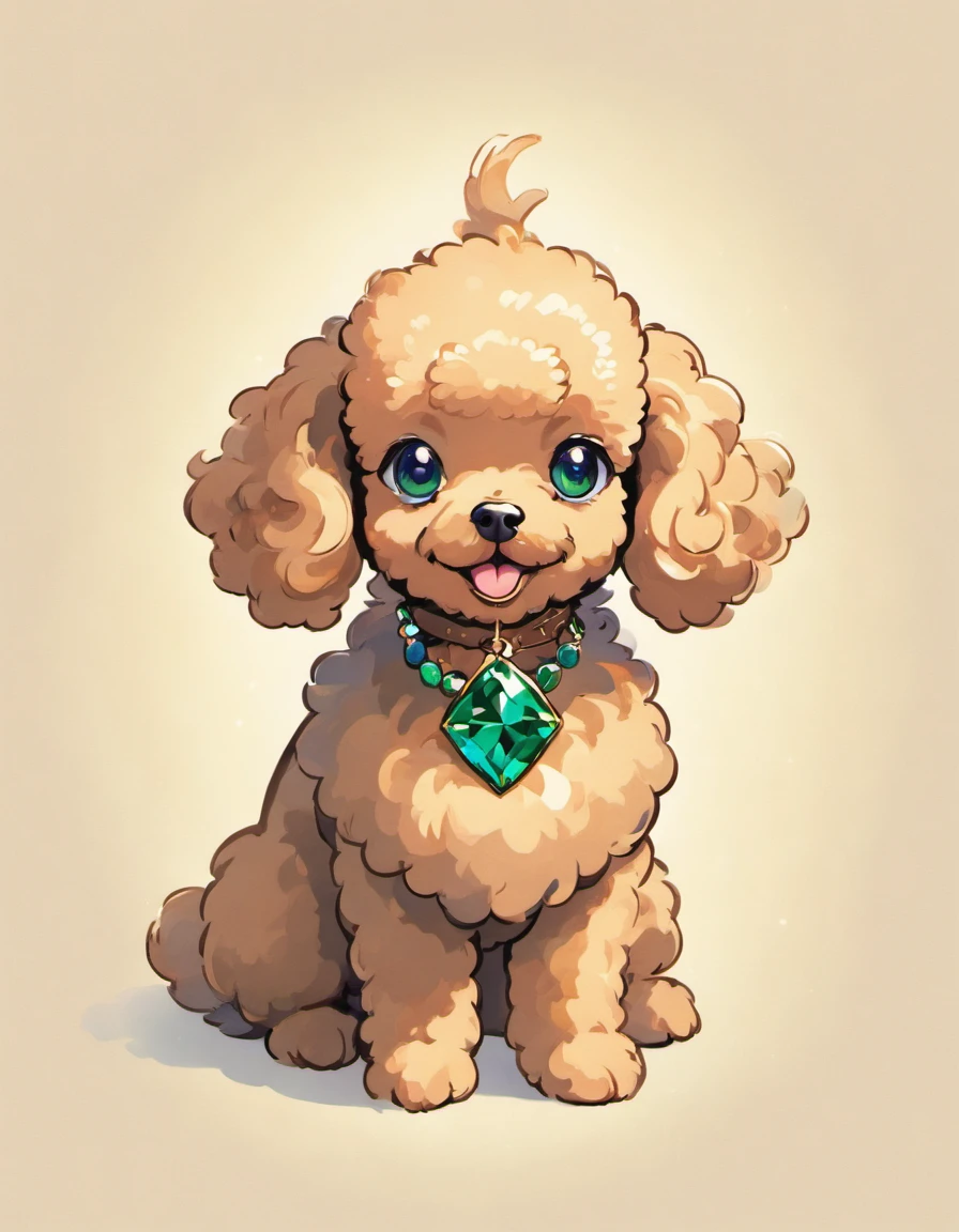 Behold a stunning work of art in Naoki Saito's signature style, featuring the charming and elegant Miniature Poodle. This exquisite illustration captures the essence of this beloved breed with a touch of grandeur and mystique.
Its black fur is depicted with intricate attention to detail, showcasing every curl and wave, while the eyes hold an air of wisdom and grace. The Miniature Poodle's pose exudes a regal and confident aura, reflecting the breed's proud demeanor. On a white background. very detailed eyes,
Naoki Saito's use of rich, vibrant colors brings life to the artwork, making the Miniature Poodle stand out against the backdrop of lush scenery. Each stroke of the brush tells a story, evoking a sense of wonder and admiration for this enchanting creature.
This illustration is more than just a visual delight; it's a testament to the skill and artistry of Naoki Saito, inviting you to immerse yourself in a world where the Miniature Poodle reigns supreme. Whether you're a fan of art, dogs, or both, this piece is sure to captivate your heart and imagination. green diamond dog collar,