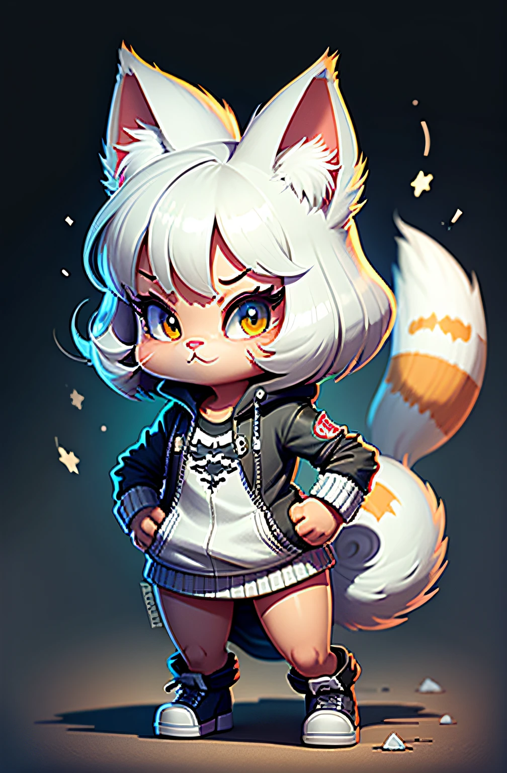 c4tt4stic,Ragdoll-cat,female-cat,short-skirt