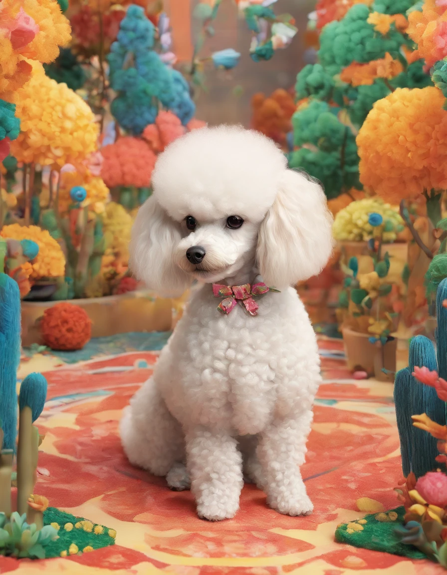 Certainly! Here's a description of a Miniature Poodle illustration in Naoki Saito's style:
"Behold a stunning work of art in Naoki Saito's signature style, featuring the charming and elegant Miniature Poodle. This exquisite illustration captures the essence of this beloved breed with a touch of grandeur and mystique.
The backdrop of this masterpiece transports you to a whimsical realm, where the Miniature Poodle takes center stage. Its fur is depicted with intricate attention to detail, showcasing every curl and wave, while the eyes hold an air of wisdom and grace. The Miniature Poodle's pose exudes a regal and confident aura, reflecting the breed's proud demeanor.
Naoki Saito's use of rich, vibrant colors brings life to the artwork, making the Miniature Poodle stand out against the backdrop of lush scenery. Each stroke of the brush tells a story, evoking a sense of wonder and admiration for this enchanting creature.
This illustration is more than just a visual delight; it's a testament to the skill and artistry of Naoki Saito, inviting you to immerse yourself in a world where the Miniature Poodle reigns supreme. Whether you're a fan of art, dogs, or both, this piece is sure to captivate your heart and imagination."
Feel free to use this description for your Miniature Poodle illustration in Naoki Saito's style!
