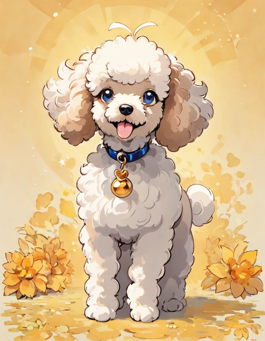 Behold a stunning work of art in Naoki Saito's signature style, featuring the charming and elegant Miniature Poodle. This exquisite illustration captures the essence of this beloved breed with a touch of grandeur and mystique.
Its black fur is depicted with intricate attention to detail, showcasing every curl and wave, while the eyes hold an air of wisdom and grace. The Miniature Poodle's pose exudes a regal and confident aura, reflecting the breed's proud demeanor. On a white background. very detailed eyes,
Naoki Saito's use of rich, vibrant colors brings life to the artwork, making the Miniature Poodle stand out against the backdrop of lush scenery. Each stroke of the brush tells a story, evoking a sense of wonder and admiration for this enchanting creature.
This illustration is more than just a visual delight; it's a testament to the skill and artistry of Naoki Saito, inviting you to immerse yourself in a world where the Miniature Poodle reigns supreme. Whether you're a fan of art, dogs, or both, this piece is sure to captivate your heart and imagination. small orange dog collar, running