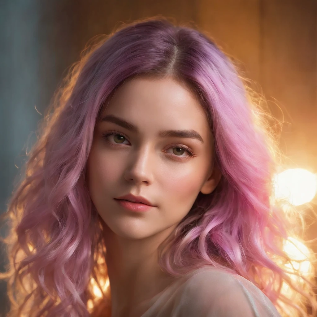 (best quality,highres,masterpiece:1.2),ultra-detailed,realistic:1.37,a girl with neon-colored hair and a yellow shirt,glowing head,detailed glowing hair,detailed glowing face,colorful grid,colorful sketch,glowing,illustration,glowing hair,glowing yellow face,low resolution,glowing in the dark,vibrant fan art,emitting colorful light,her hair is made of fire,weary eyes and curly hair