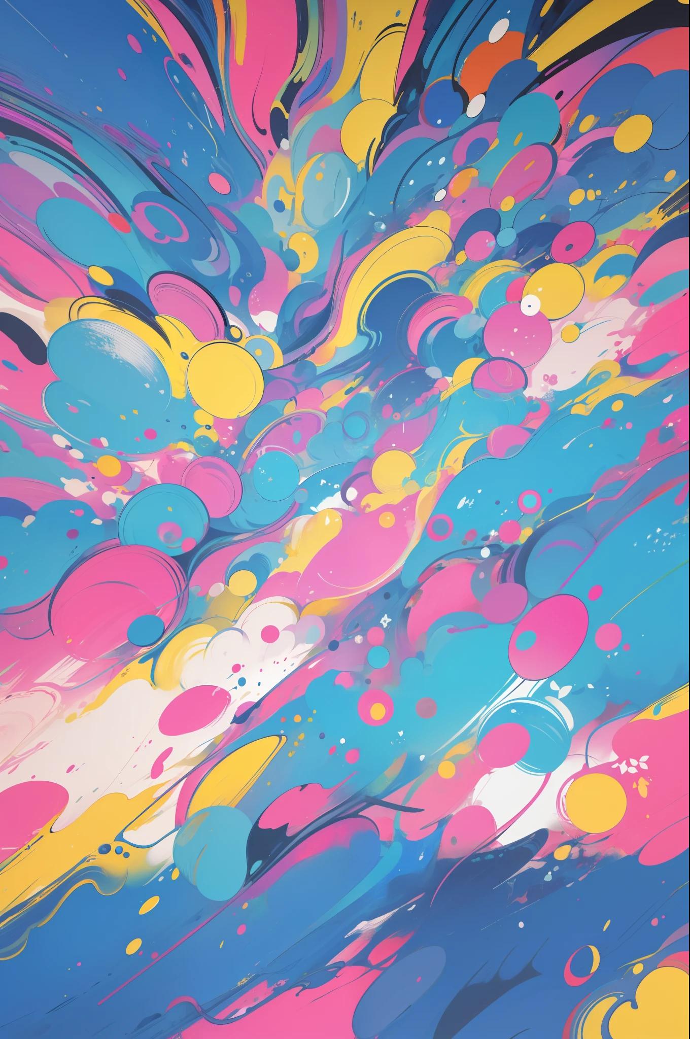 Impression　Abstract　gradients　colourfull　mystical