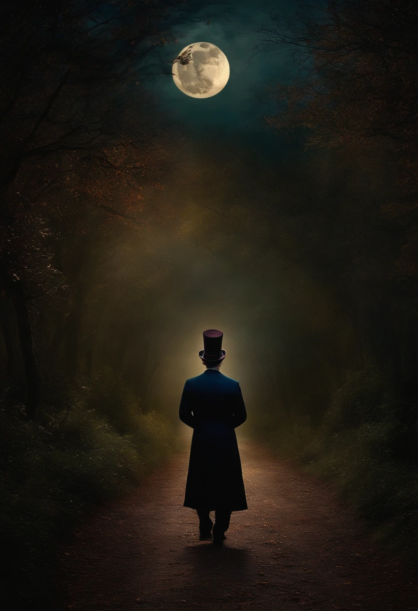 It tells the story of a magician
That one day in his enchanted forest he cried
Because despite its magic
I couldn't find love
The Moon, her only friend
It gave him strength to endure
All the pain I felt
Because of his long loneliness, obra de arte, cinematografic.