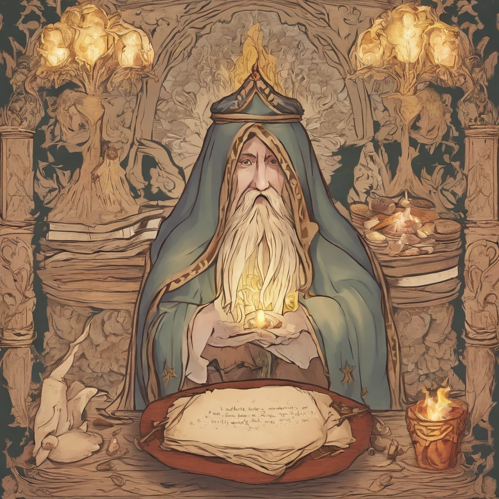 (tmasterpiece,best qualtiy),At the table was a man in a cloak and hood,Board games,dnd,Dungeon Lord,City Lord Curtain,There are dice and candlesticks on the table,Dim Room,anime big breast