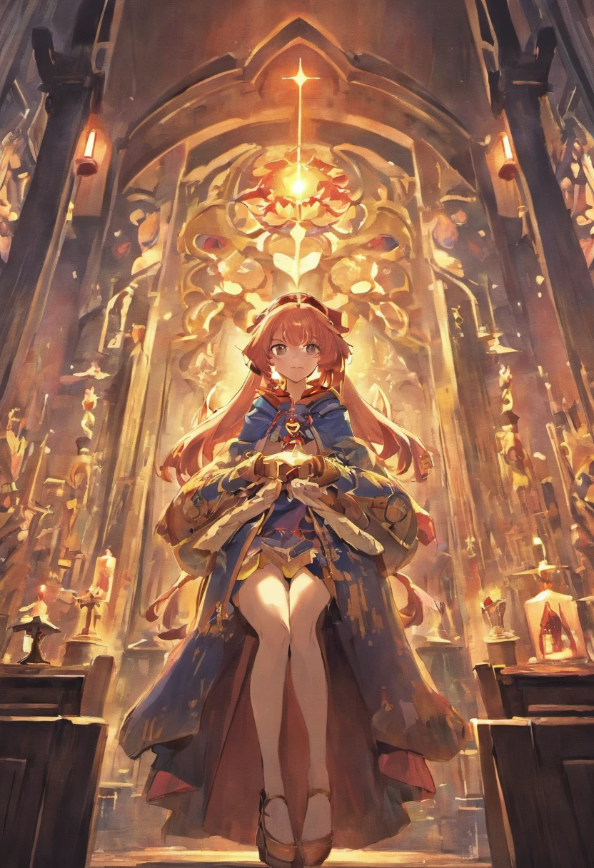 （tmasterpiece，best qualtiy），At the table was a man in a cloak and hood，Board games，dnd，Dungeon Lord，City Lord Curtain，There are dice and candlesticks on the table，Dim Room，anime big breast