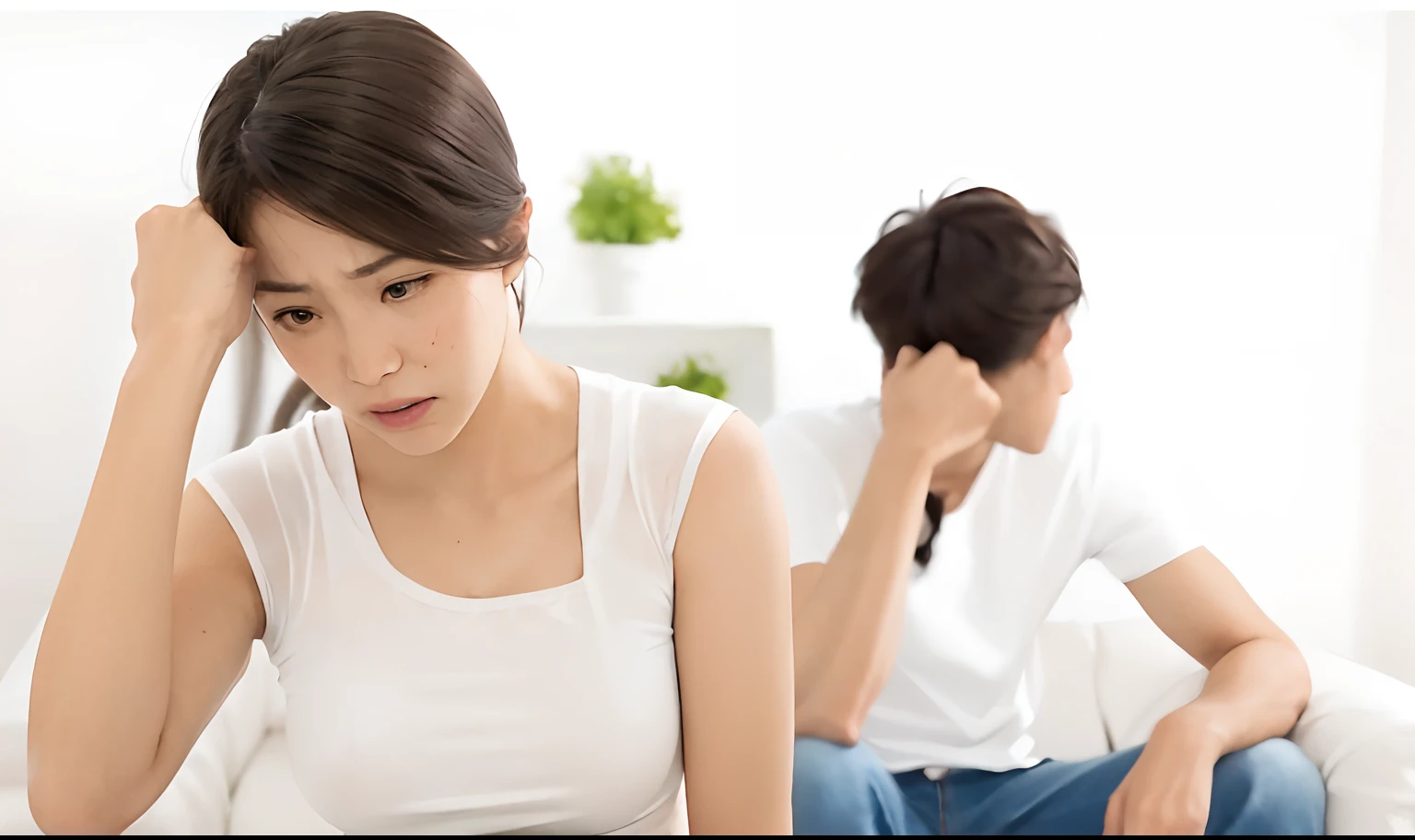 (Browsing Caution:1.4)、one Japanese girl, (a beauty girl, delicate girl:1.3), (20-year-old:1.0),
(buzzer、 blouse:1.2), (Crowded train:1.2), , Extremely fine resolution, (The eyes are sparkling、Symmetrical eyes:1.3), Parted bangs, Black Hair, girl,
(masterpiece, Highest quality, Very detailed, Detailed face, 8K)、Beautiful nipples、window、Standing in front of a train window、Push out your chest、(Molester:1.3、old man touching a woman、A bearded man is touching a woman、A man holds his waist、Many men stand near a woman:1.3)、(excessive cum、cum on body:1.2、cum in puss)、((nsfw),(1man and 1woman,having sex),(girl on top,straddling,on,bed),(Composition from below, ceiling),(top down bottom up)) 、(Man sucking breast)、(tied_wrist)、(Blushing、tears)、