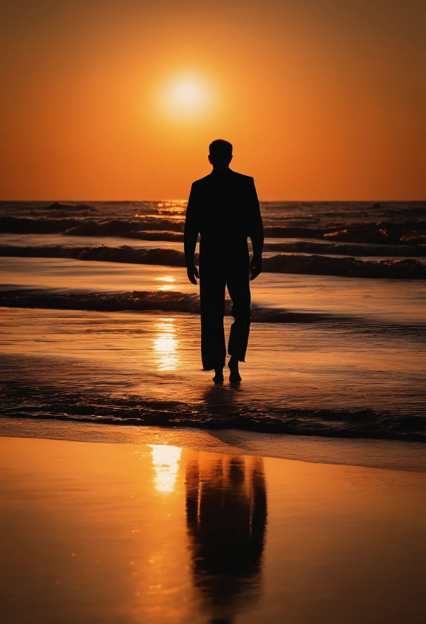 On a tranquil beach, a man notices only one set of footprints during his life's hardships. God's ethereal presence assures him that He carried the man during those times.