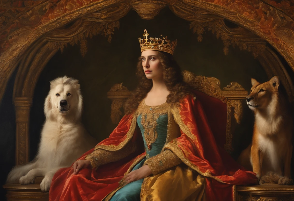 Queen Fredegund and king Chilperic I
