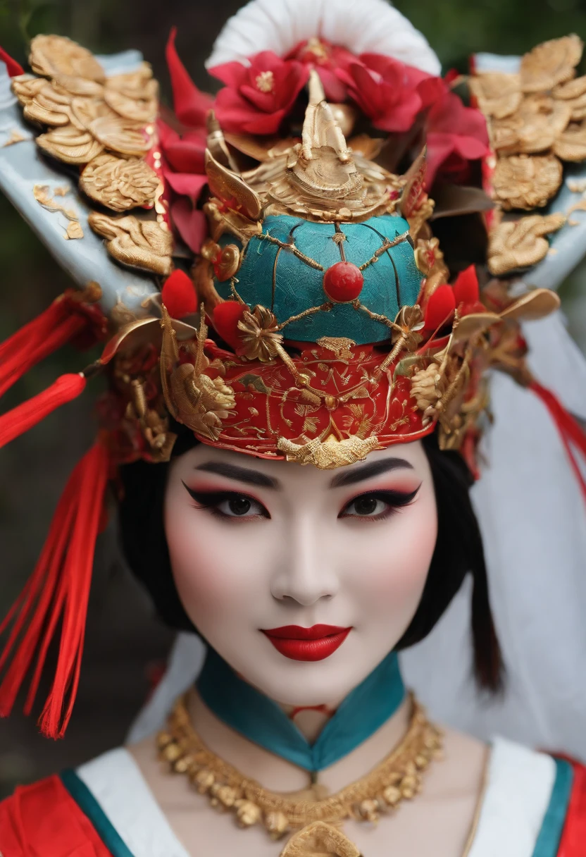 Samurai Helmet Women's Cosplay