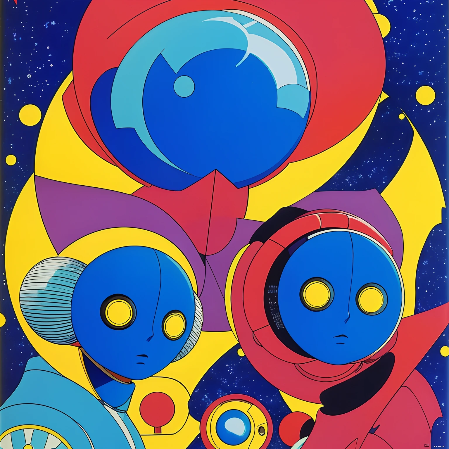 fantastic planet, 60s, French anime, movie