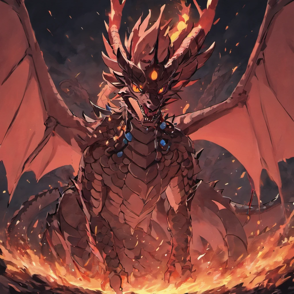 (Fire dragon),(The fire outlined the dragon's body),The dragon flaps its wings,(Shining with golden light),solo,nigth,Multiple silhouettes,First-person elevation angle,super detailing,best qualtiy,masterpiece,(8K),Extremely detailed,Epic artwork