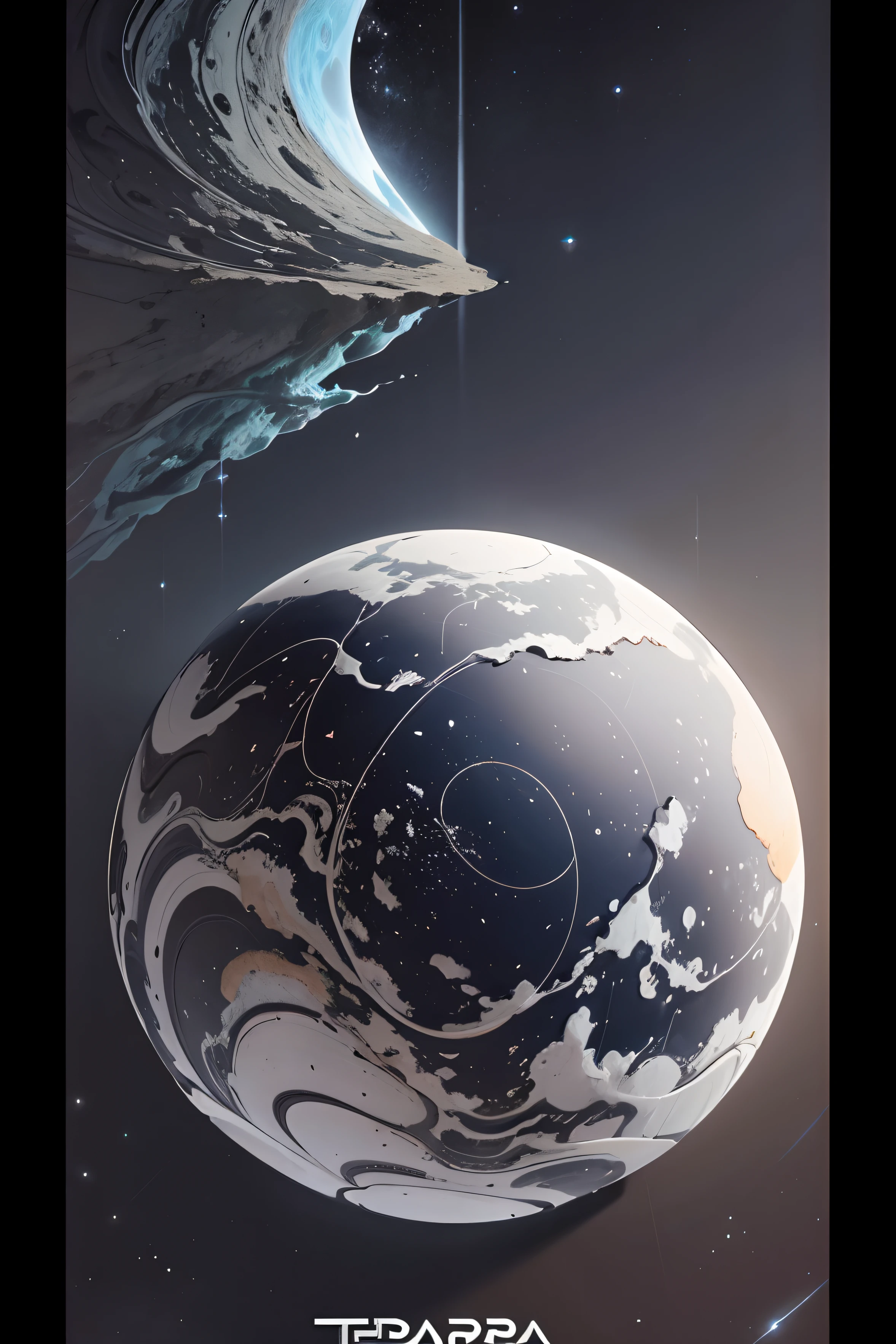 A FORMA DO MAPA DO PLANETA TERRA EM PRETO E BRANCO