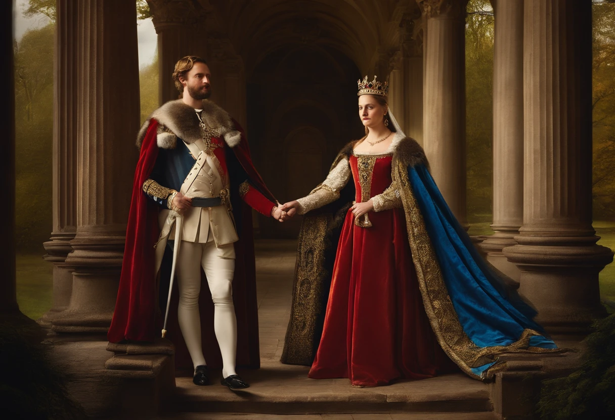 Queen Frederick and King Chilperick I, Ancient Germany